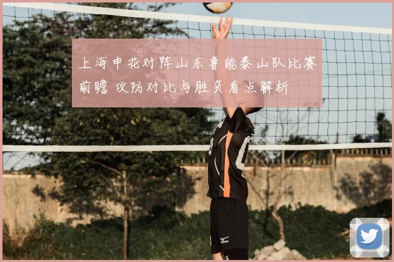 上海申花对阵山东鲁能泰山队比赛前瞻 攻防对比与胜负看点解析